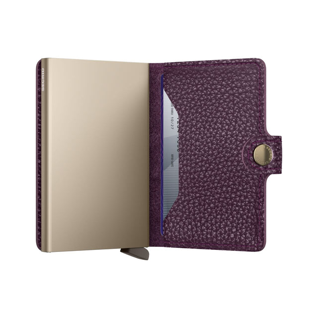 Miniwallet Pebble Grape