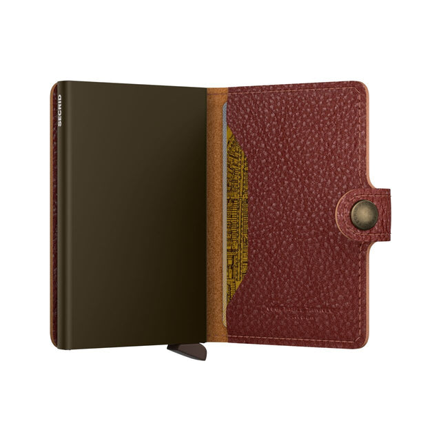 Miniwallet_Vegetable Tanned Tuscan