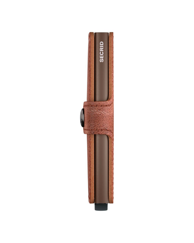 Miniwallet Vintage Cognac-Brown