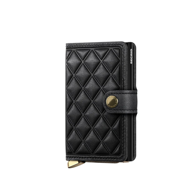 Miniwallet_Emboss Diamond Black