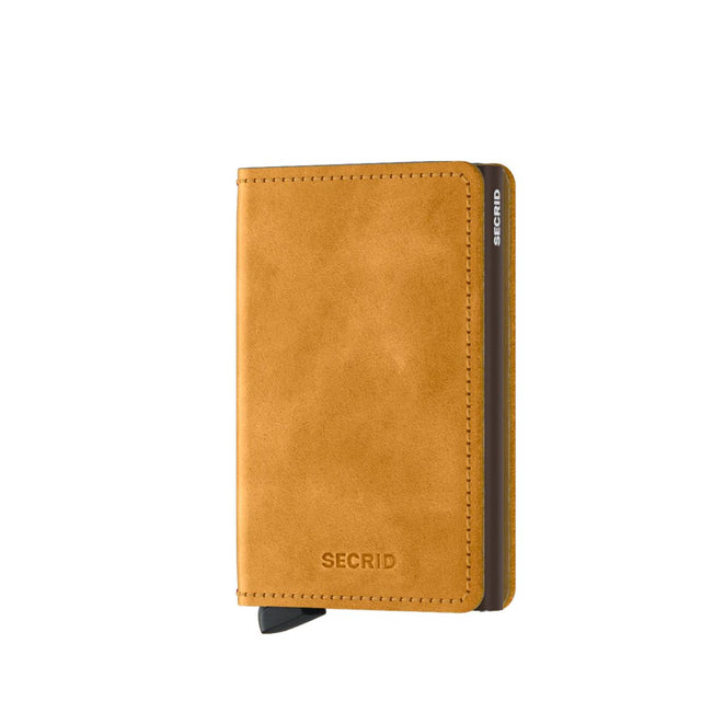 Slimwallet_Vintage Ochre